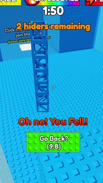 Roblox morph hide and seek🤣 #shorts #robloxhideandseek #robloxobby