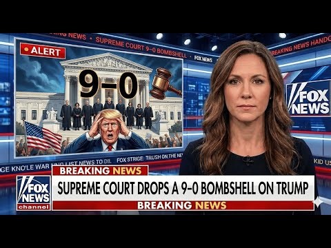 JUST NOW: SUPREME Court DROPS a 9–0 Bombshell on Trump—America Stunned by What Happens Next!