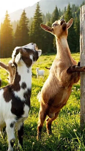 😂 Goats Laughing & Talking Like Humans! 🐐🎤 | Funniest Animal Video Ever