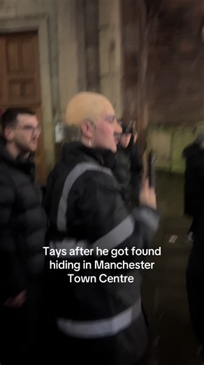Tays Spotted Hiding in Manchester Town Centre