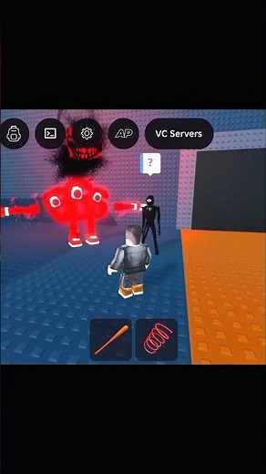 I found secrets creepy backrooms behind this game #roblox