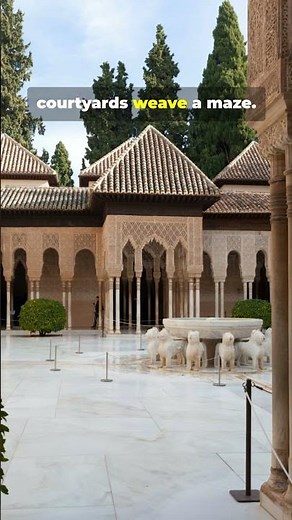 The Alhambra: Granada’s Timeless Moorish Masterpiece #naturelovers #travel #worldexplorer