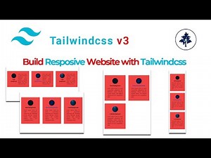 Tailwind CSS v3 Crash Course | #11- How to Build Responsive Website with Tailwindcss | #responsive