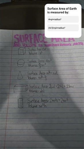 Surface Area of Figures!! w/ Quiz