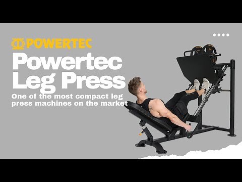 POWERTEC LEG PRESS - Best Home Leg Press Machine With 1000Lb Capacity and Safety Stops