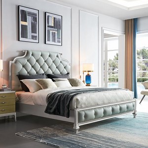 [Hot Item] New Double Modern Furniture Wooden Bedding Set Capsule Bedroom Home King Size Bed