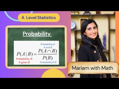 Probability Worksheet Q24 A Level Statistics 9709