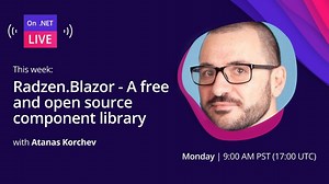 In .NET Live - Radzen.Blazor: libreria di componenti gratuita e open source
