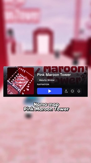 shortcut di Pink Maroon Tower #roblox #robloxshorts @Nafyari Roblox 🎮 | roblox