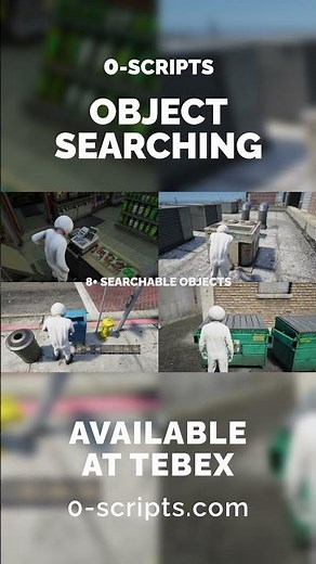 FiveM Object Searching Activity/Robbery #fivem #fivemrp #gtav