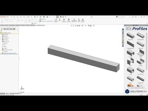 3DL Profiles add-in | Your SolidWorks profile solution