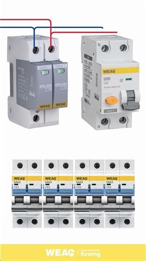 Electrical Wiring: SPD + RCBO + 4 MCBs Setup Demo.