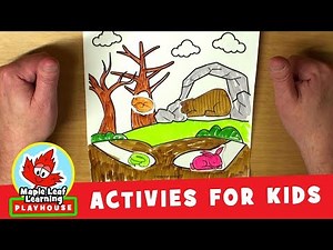 Animal Hibernation Activity for Kids | Maple Leaf Learning Playhouse