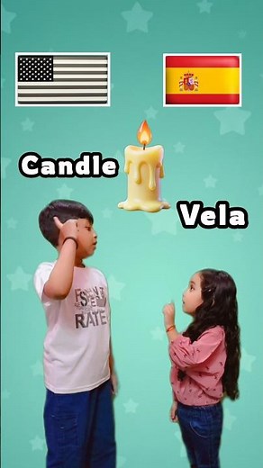 English To Spanish Basic Words 🇺🇸➡️🇪🇸 | Kids Learning 2D Animation
