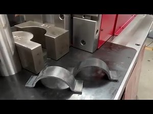 Horizontal Press Brake – Tube & Pipe Bracket Bending
