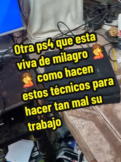 Problemas y solucione de mantenimiento en una PS4