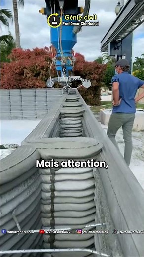 L'impression 3D en béton 😍