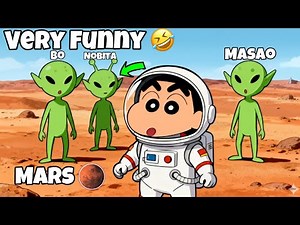 Nobita went to Mars! 😂