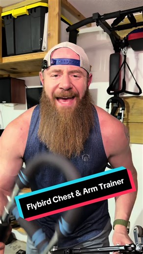The old spring trainer was all ego… this one is strategy. Flybird meets you where you are and lets you level up instead of getting humbled on day one 😄 ✅ Custom resistance settings ✅ Chest & arm focused ✅ Compact durable ✅ 440 lb max tension #armdayeveryday #fitnesscreator #garageworkout #strengthtools #fitdadlife