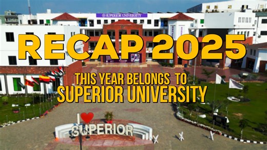 Superior University | 𝐑𝐞𝐜𝐚𝐩 𝟐𝟎𝟐𝟓 - 𝐓𝐡𝐢𝐬 𝐘𝐞𝐚𝐫 𝐁𝐞𝐥𝐨𝐧𝐠𝐬 𝐭𝐨 𝐒𝐮𝐩𝐞𝐫𝐢𝐨𝐫 𝐔𝐧𝐢𝐯𝐞𝐫𝐬𝐢𝐭𝐲 Superior University marks the completion of a year driven by learning,... | Instagram