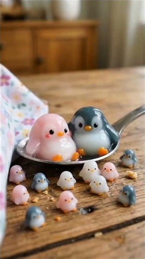 These Tiny Squishy Penguins Are TOO CUTE 😭🐧 (DIY Viral)