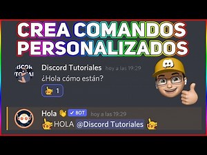 Create Custom Commands - Discord Tutorials