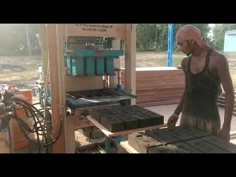 Flyash bricks Das & Tools 8bricks fully automatic with upgraded technology for more subs & comment