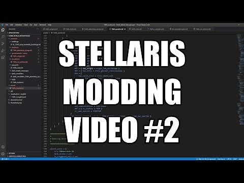 Stellaris Modding Video #2 (Setting up a modding work environment)