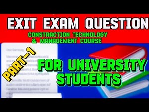 EXIT EXAM QUESTIONS(ETHIOPIA UNIVERSITY EXAM EXAM)C.T Management Course