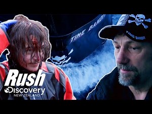 Time Bandit Deckhand Bleeds After Being STRUCK By 100lb Metal Cage Door! | Deadliest Catch