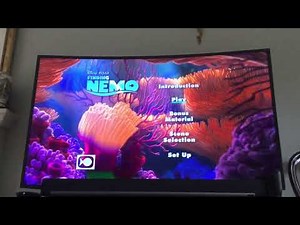 Opening To Finding Nemo 2 Disc Collector’s Edition Disc 1 Film 2004 UK DVD (Blu Ray Version)
