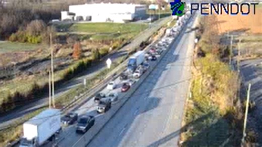 Delays increasing following morning collision on Route 283