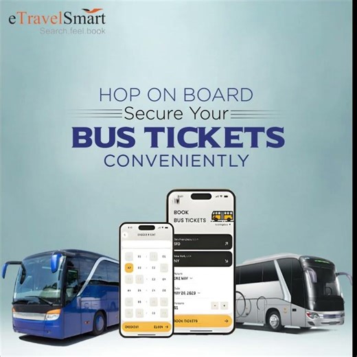 Book Bus Tickets Online Easily | eTravelSmart Bus Booking App