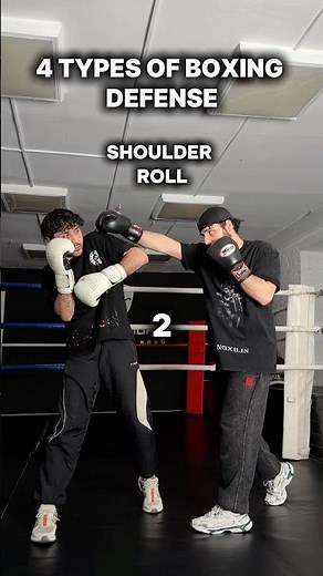 4 types of boxing defense ✔️ #boxer #boxing #boxingtraining #boxingcoach #boxingskills