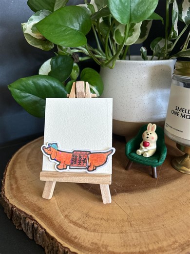 Funny Dachshund Book Sticker | Cozy Reading Dog | Bookish Decal for Journals/kindle - Etsy