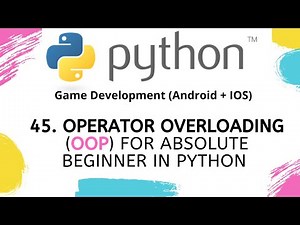 Operator Overloading in Python (OOP)