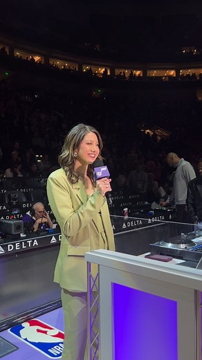 Last night was special. In honor of Women's History Month, I got the opportunity to read the Utah Jazz starting line up. My career has taken me many places and I have found myself in "pinch me" moments, this was one of them. Reading the line up, the timing, the adrenaline, the energy was the biggest rush. Truth is, I surprised myself last night and it's pretty cool when you try something for the first time and get to walk away prideful. Thank you to my managers at the Utah Jazz for the opportuni