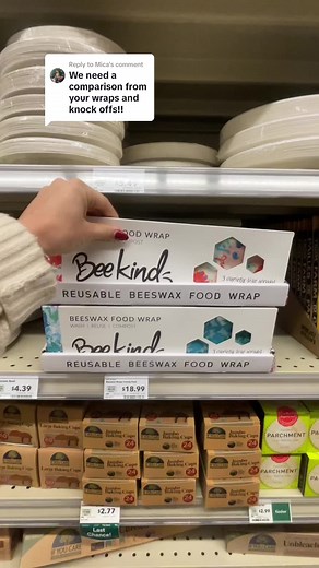BEE KIND BEESWAX WRAP on TikTok