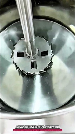 Industrial Vertical Agitator Explained - 300–1,500 RPM Mixing Speed, 200–1,000 Liter Tank Capacity