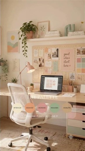A Creative Workspace That Inspires ✨ | Cozy Home Office Ideas
