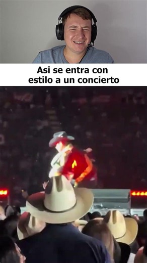 Asi se entra con estilo a un concierto