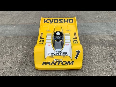 Kyosho Fantom EP 4WD Ext CRC-II 1/12 RC Pan Car Test Run