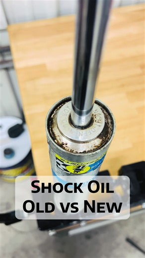 Why service your shocks? ⬇️ Comparing the two, shocks are very similar to engines. They both require routine servicing to maintain their performance. The oil used in each the shock and the engine have a life expectancy under normal operating conditions. As a shock is ran through motion it creates heat caused from the resistance of oil flow through the piston. Over time, this heat breaks down the oil affecting its lubricating properties. In addition, any dirt that makes its way into the shock lea