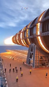 1M views · 18K reactions | The Next-Generation Aircraft Carrier Super Cannon Revealed — Unstoppable Naval Power! ⚡ #viralvideo #navy #SuperCannon #NextGenWeapons #NavalPower #MilitaryTech | The Military Power Hub | Facebook