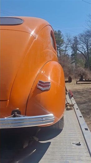 1940 FORD PROJECT CAR ON FLATBED