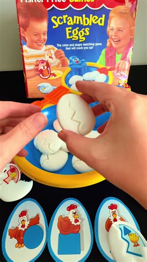 Scrambled Eggs (1994) #games #boardgames #gametok #GameNight #familygamenight