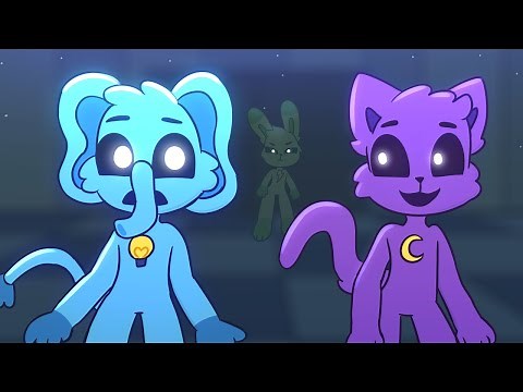 smiling critters - CATNAP and Bubby rescue Hoppy from experiment (poppy playtime 3 deep sleep)