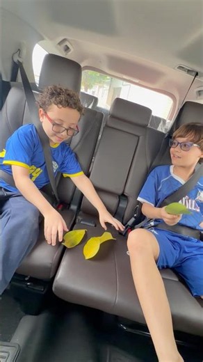 Gabriel and Caio can't forget the seatbelt rule #shorts