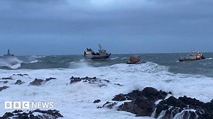 Fishing crew rescued in treacherous conditions off Peterhead