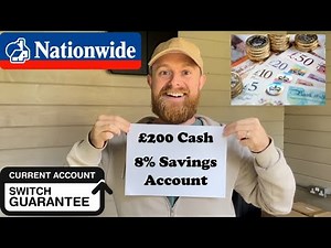 £200 Nationwide FlexDirect Current Account Switch + 8% Regular Saver